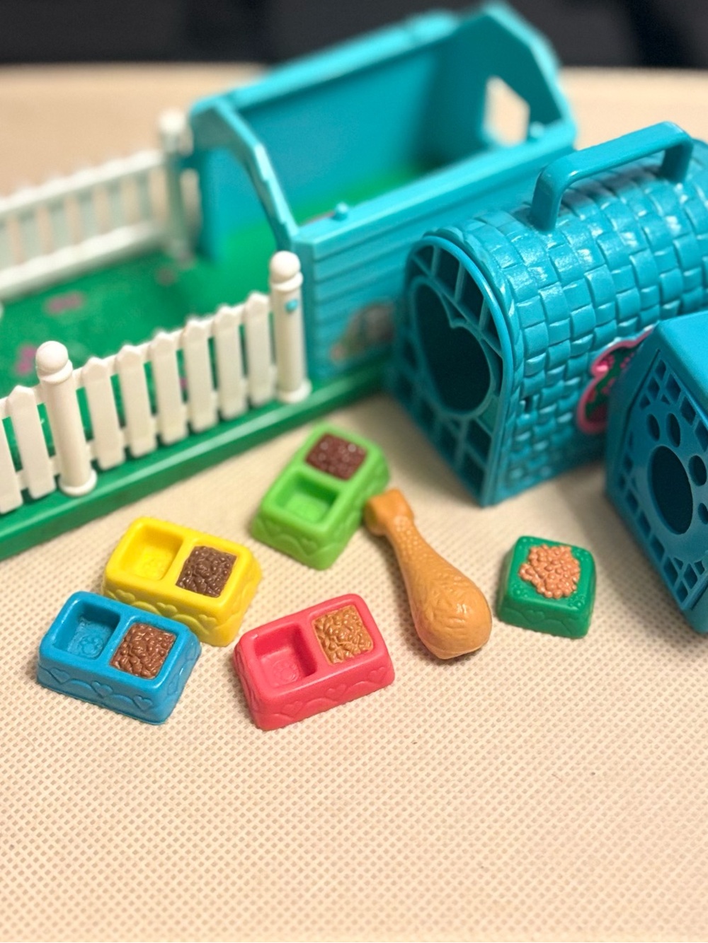 Vintage 1992 & 1993 Littlest Pet Shop Accessories